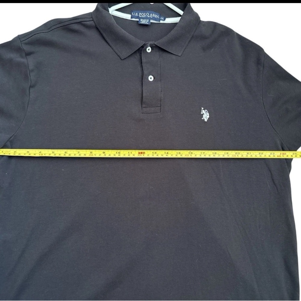 U.S. Polo Assn. Black Polo Shirt Ralph Lauren - Picture 5 of 7